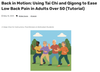 Tai Chi & Qigong for Back Pain – How to Make Them Actually Work